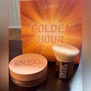 Colourpop Golden Hour Palette and SOL Face & Body Bronzing Balm